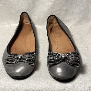 COACH FLATS METALLIC